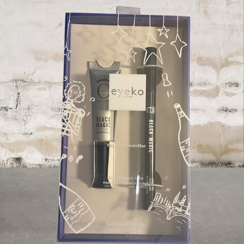 Eyeko Black Magic Duo - Eyeliner & Mascara NIB